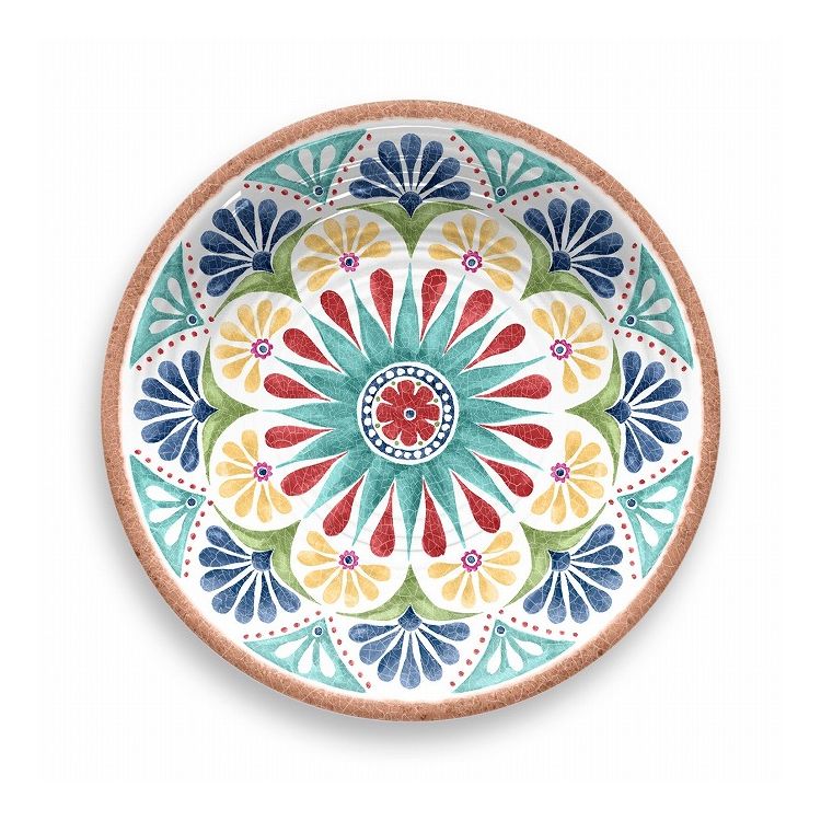 リオメダリオン ラウンドプラッター 36cm ターホン TarHong メラミン食器 36cm 割れにくい おしゃれ 食洗機対応 パーティー 大皿 プラッター プレート お皿 可愛い 電子レンジ不可 食洗機対応(代引不可)