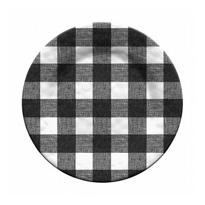 ヴィンテージ バッファローチェック ディナープレート 27cm ブラック ターホン TarHong メラミン食器 27cm 割れにくい おしゃれ 食洗機対応 プレート お皿 ワンプレート 大皿 可愛い(代引不可)