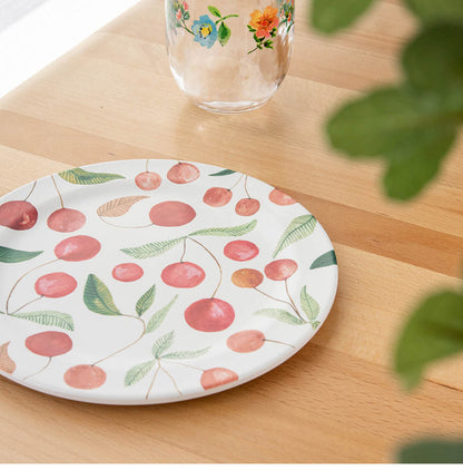 ベリーズ&チェリーズ 13点セット メラミン食器 割れにくい おしゃれ 食洗機対応 ボウル お皿 深皿 可愛い 電子レンジ不可 食洗機対応 食器セット プレート(代引不可)