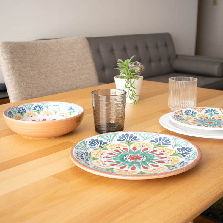 planta デザートリオ サラダプレート 22cm ターホン TarHong メラミン食器 22cm 割れにくい バンブー おしゃれ 食洗機対応 プレート お皿 ワンプレート エコ 電子レンジ不可 食洗機対応(代引不可)