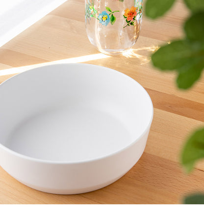 エッジマットホワイト 9点セット ターホン TarHong メラミン食器 割れにくい おしゃれ 食洗機対応 ボウル お皿 深皿 可愛い 電子レンジ不可 食洗機対応 ホワイト 食器セット プレート ボウル(代引不可)