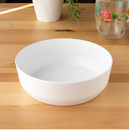 エッジマットホワイト 9点セット ターホン TarHong メラミン食器 割れにくい おしゃれ 食洗機対応 ボウル お皿 深皿 可愛い 電子レンジ不可 食洗機対応 ホワイト 食器セット プレート ボウル(代引不可)