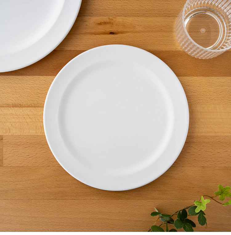 エッジマットホワイト 12点セット ターホン TarHong メラミン食器 割れにくい おしゃれ 食洗機対応 ボウル お皿 深皿 可愛い 電子レンジ不可 食洗機対応 ホワイト 食器セット プレート ボウル(代引不可)