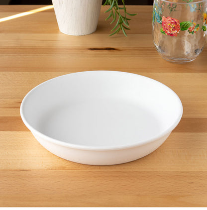 エッジマットホワイト 12点セット ターホン TarHong メラミン食器 割れにくい おしゃれ 食洗機対応 ボウル お皿 深皿 可愛い 電子レンジ不可 食洗機対応 ホワイト 食器セット プレート ボウル(代引不可)