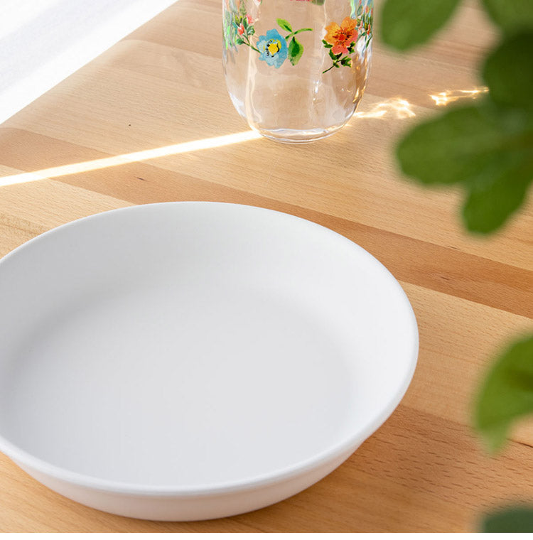 エッジマットホワイト 16点セット ターホン TarHong メラミン食器 割れにくい おしゃれ 食洗機対応 ボウル お皿 深皿 可愛い 電子レンジ不可 食洗機対応 ホワイト 食器セット プレート ボウル(代引不可)