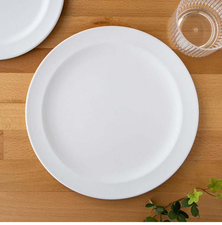 エッジマットホワイト 17点セット ターホン TarHong メラミン食器 割れにくい おしゃれ 食洗機対応 ボウル お皿 深皿 可愛い 電子レンジ不可 食洗機対応 ホワイト 食器セット プレート ボウル(代引不可)