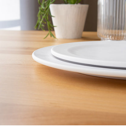 エッジマットホワイト 17点セット ターホン TarHong メラミン食器 割れにくい おしゃれ 食洗機対応 ボウル お皿 深皿 可愛い 電子レンジ不可 食洗機対応 ホワイト 食器セット プレート ボウル(代引不可)