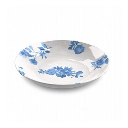 コテージブルーフローラル ローボウル 22cm ターホン TarHong メラミン食器 23cm 割れにくい おしゃれ 食洗機対応 ボウル お皿 深皿 可愛い 電子レンジ不可 食洗機対応(代引不可)