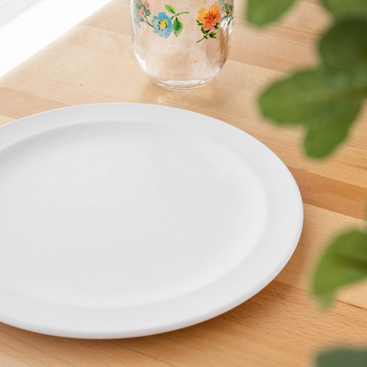 エッジマットホワイト サラダプレート 21cm ターホン TarHong メラミン食器 22cm 割れにくい おしゃれ 食洗機対応 プレート お皿 ワンプレート 可愛い 電子レンジ不可 食洗機対応(代引不可)