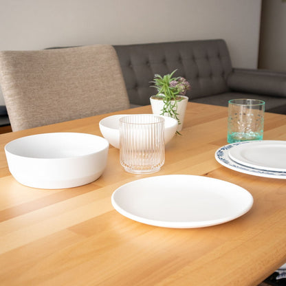 エッジマットホワイト サラダプレート 21cm ターホン TarHong メラミン食器 22cm 割れにくい おしゃれ 食洗機対応 プレート お皿 ワンプレート 可愛い 電子レンジ不可 食洗機対応(代引不可)