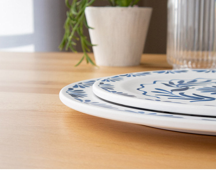 アズール 14点セット メラミン食器 割れにくい おしゃれ 食洗機対応 ボウル お皿 深皿 可愛い 電子レンジ不可 食洗機対応 食器セット プレート(代引不可)