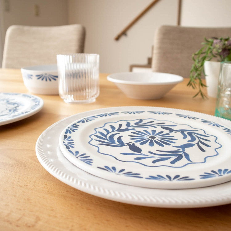 アズール ディナープレート 27cm ターホン TarHong メラミン食器 27cm 割れにくい おしゃれ 食洗機対応 プレート お皿 ワンプレート 大皿 可愛い 電子レンジ不可 食洗機対応(代引不可)