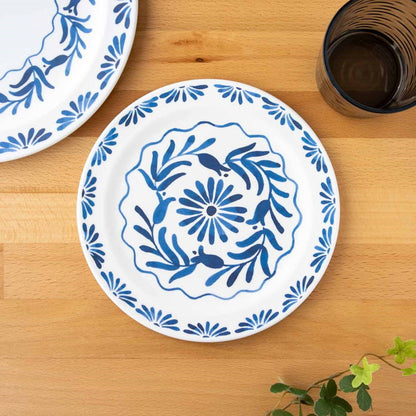 アズール サラダプレート 21cm ターホン TarHong メラミン食器 22cm 割れにくい おしゃれ 食洗機対応 プレート お皿 ワンプレート 可愛い 電子レンジ不可 食洗機対応(代引不可)