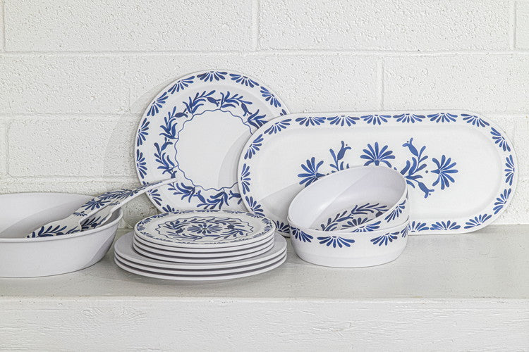 アズール サラダプレート 21cm ターホン TarHong メラミン食器 22cm 割れにくい おしゃれ 食洗機対応 プレート お皿 ワンプレート 可愛い 電子レンジ不可 食洗機対応(代引不可)