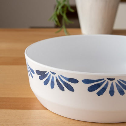 アズール ディナーボウル 18cm ターホン TarHong メラミン食器 19cm 割れにくい おしゃれ 食洗機対応 ボウル お皿 深皿 可愛い 電子レンジ不可 食洗機対応(代引不可)