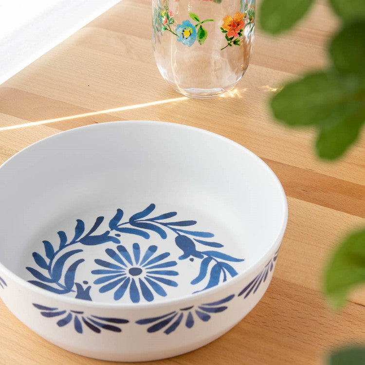 アズール ディナーボウル 18cm ターホン TarHong メラミン食器 19cm 割れにくい おしゃれ 食洗機対応 ボウル お皿 深皿 可愛い 電子レンジ不可 食洗機対応(代引不可)