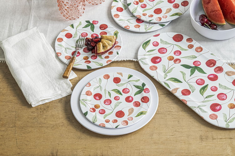 ベリーズ&チェリーズ プラッター 45cm ターホン TarHong メラミン食器 45cm 割れにくい おしゃれ 食洗機対応 パーティー 大皿 プラッター プレート お皿 可愛い 電子レンジ不可 食洗機対応(代引不可)