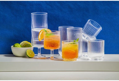 メサ タンブラー 300ml クリア JMSTB100MTCL ABODE Homeware MS樹脂 7.5×7.5×9cm 300ml 0~80℃ 食洗機対応 耐衝撃性 割れにくいグラス 日本国内限定サイズ(代引不可)