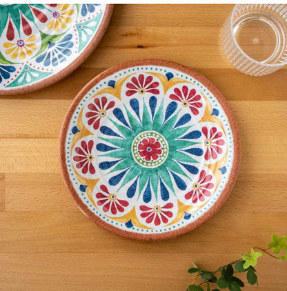 リオメダリオン 15点セット メラミン食器 割れにくい おしゃれ 食洗機対応 ボウル お皿 可愛い 電子レンジ不可 食洗機対応 食器セット プレート(代引不可)