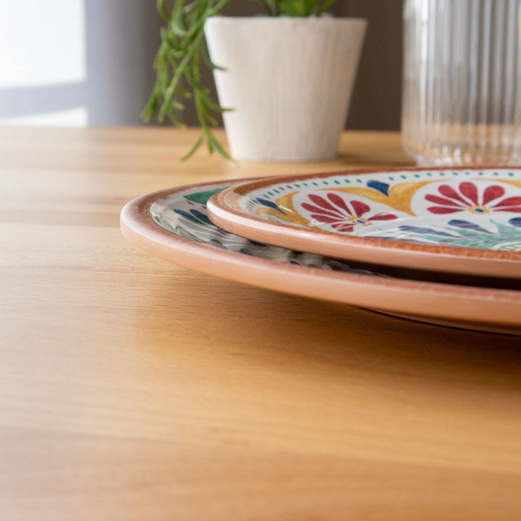 リオメダリオン サラダプレート 22cm ターホン TarHong メラミン食器 22cm 割れにくい おしゃれ 食洗機対応 プレート お皿 ワンプレート 可愛い 電子レンジ不可 食洗機対応(代引不可)