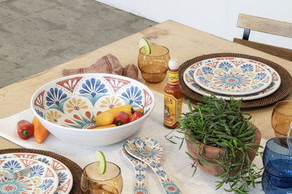 リオメダリオン サラダプレート 22cm ターホン TarHong メラミン食器 22cm 割れにくい おしゃれ 食洗機対応 プレート お皿 ワンプレート 可愛い 電子レンジ不可 食洗機対応(代引不可)