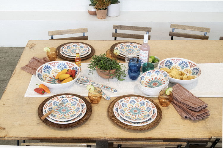 リオメダリオン ボウル 21cm ターホン TarHong メラミン食器 20cm 割れにくい おしゃれ 食洗機対応 ボウル お皿 深皿 可愛い 電子レンジ不可 食洗機対応(代引不可)