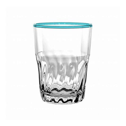 カンティーナ DOFグラス 440ml アクア 樹脂製 ターホン TarHong コップ 440ml タンブラー 割れない プラスチック おしゃれ グラス 電子レンジ不可 食洗機対応(代引不可)