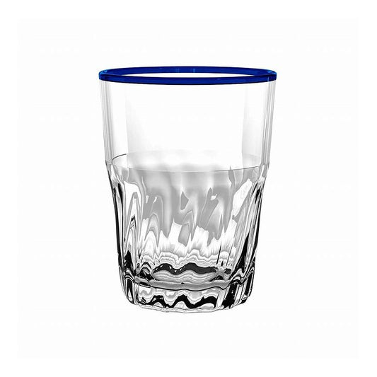 カンティーナ DOFグラス 440ml ブルー 樹脂製 ターホン TarHong コップ 440ml タンブラー 割れない プラスチック おしゃれ グラス 電子レンジ不可 食洗機対応(代引不可)