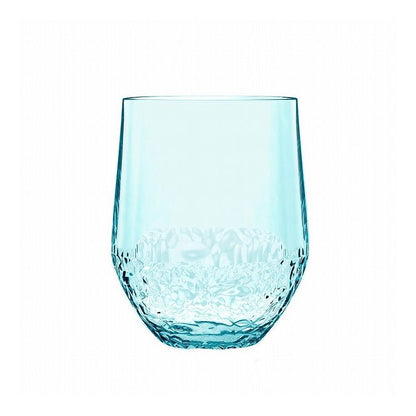 キューブ ステムレスグラス 390ml 樹脂製 ターホン TarHong コップ 390ml タンブラー 割れない プラスチック おしゃれ グラス 電子レンジ不可 食洗機対応(代引不可)