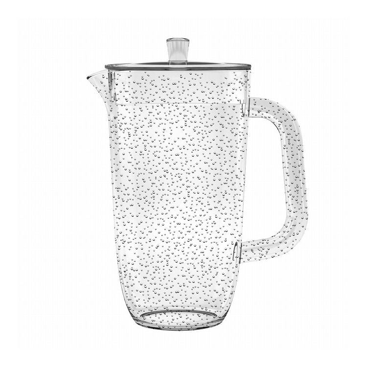 バブル ピッチャー クリア 3L 樹脂製 ターホン TarHong ピッチャー 蓋つき ウォータージャグ おしゃれ 軽量 割れにくい 3L 電子レンジ不可 食洗機対応(代引不可)