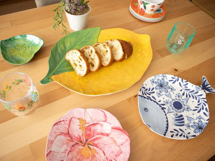 コバルトカシータ フィッシュトレイ 30cm ターホン TarHong トレー 30cm プレート トレイ お盆 メラミン食器 割れにくい おしゃれ 食洗機対応 パーティー 大皿 可愛い 電子レンジ不可 食洗機対応(代引不可)