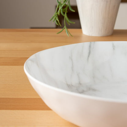 大理石風 ボウル 23cm ターホン TarHong メラミン食器 23cm 割れにくい おしゃれ 食洗機対応 ボウル お皿 深皿 可愛い 電子レンジ不可 食洗機対応(代引不可)
