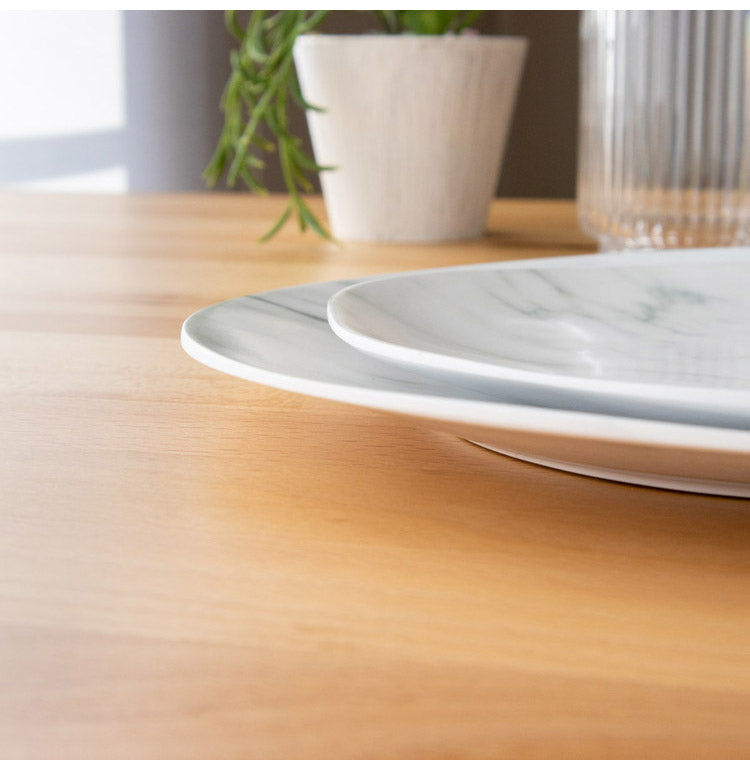 大理石風 6点セット メラミン食器 割れにくい おしゃれ 食洗機対応 ボウル お皿 可愛い 電子レンジ不可 食洗機対応 食器セット プレート(代引不可)