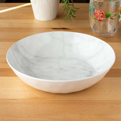 大理石風 12点セット メラミン食器 割れにくい おしゃれ 食洗機対応 ボウル お皿 可愛い 電子レンジ不可 食洗機対応 食器セット プレート(代引不可)