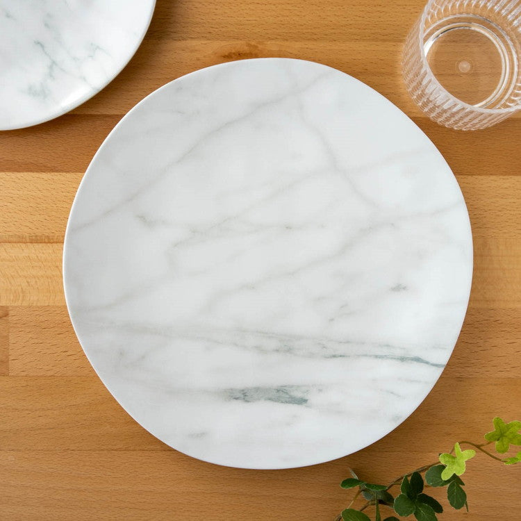 大理石風 ディナープレート 27cm ターホン TarHong メラミン食器 27cm 割れにくい おしゃれ 食洗機対応 プレート お皿 ワンプレート 大皿 可愛い 電子レンジ不可 食洗機対応(代引不可)