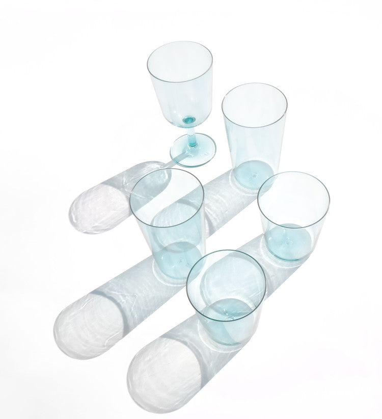 シンプル ジャンボグラス 630ml アクア 樹脂製 ターホン TarHong コップ 630ml タンブラー 割れない プラスチック おしゃれ グラス 電子レンジ不可 食洗機対応(代引不可)