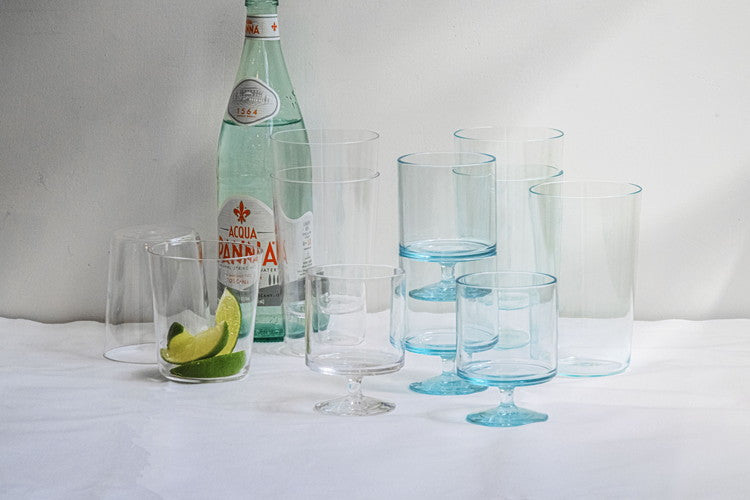 シンプル ジャンボグラス 630ml アクア 樹脂製 ターホン TarHong コップ 630ml タンブラー 割れない プラスチック おしゃれ グラス 電子レンジ不可 食洗機対応(代引不可)