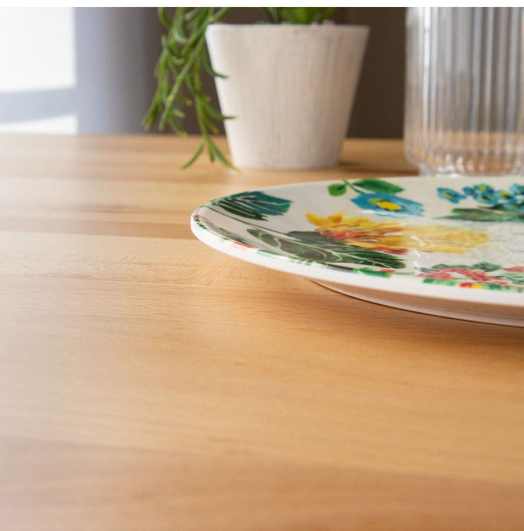 ガーデンフローラル 6点セット メラミン食器 割れにくい おしゃれ 食洗機対応 ボウル お皿 可愛い 電子レンジ不可 食洗機対応 食器セット プレート(代引不可)