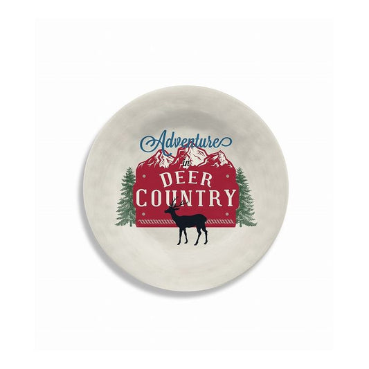 ヴィンテージ ディアカントリー サラダプレート 22cm ターホン TarHong メラミン食器 22cm 割れにくい おしゃれ 食洗機対応 プレート お皿 ワンプレート 可愛い 電子レンジ不可 食洗機対応(代引不可)