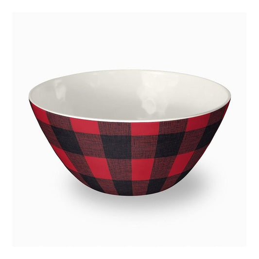 ヴィンテージ バッファローチェック ボウル 16cm レッド ターホン TarHong メラミン食器 15cm 割れにくい おしゃれ 食洗機対応 ボウル お皿 深皿 可愛い 電子レンジ不可 食洗機対応(代引不可)