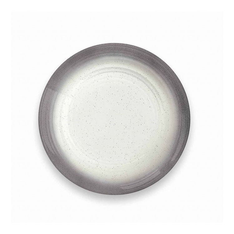 オンブルリム サラダプレート 21cm グレー ターホン TarHong メラミン食器 21cm 割れにくい おしゃれ 食洗機対応 プレート お皿 ワンプレート 可愛い 電子レンジ不可 食洗機対応(代引不可)