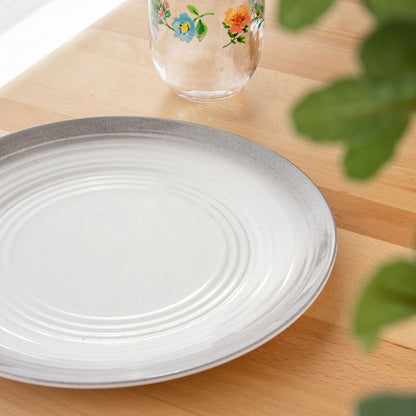 オンブルリム ディナープレート 27cm グレー ターホン TarHong メラミン食器 27cm 割れにくい おしゃれ 食洗機対応 プレート お皿 ワンプレート 大皿 可愛い 電子レンジ不可 食洗機対応(代引不可)