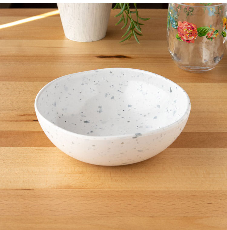 テラゾ 12点セット メラミン食器 割れにくい おしゃれ 食洗機対応 ボウル お皿 可愛い 電子レンジ不可 食洗機対応 食器セット プレート(代引不可)