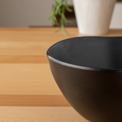 planta マット ボウル 15cm ブラック ターホン TarHong メラミン食器 15cm 割れにくい おしゃれ 食洗機対応 ボウル お皿 深皿 エコ 可愛い 電子レンジ不可 食洗機対応(代引不可)