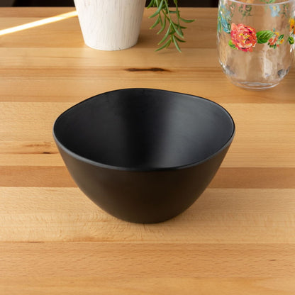 planta マット ボウル 15cm ブラック ターホン TarHong メラミン食器 15cm 割れにくい おしゃれ 食洗機対応 ボウル お皿 深皿 エコ 可愛い 電子レンジ不可 食洗機対応(代引不可)