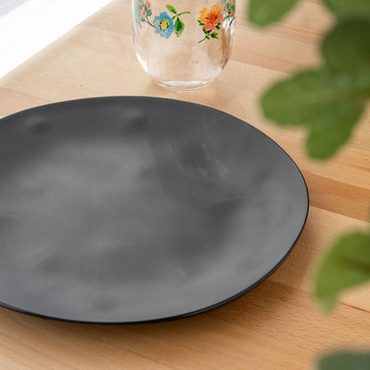 planta マット サラダプレート 22cm ブラック ターホン TarHong メラミン食器 22cm 割れにくい バンブー おしゃれ 食洗機対応 プレート お皿 ワンプレート エコ 電子レンジ不可 食洗機対応(代引不可)