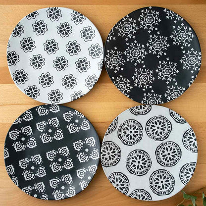 planta メダリオン サラダプレートアソート(4枚セット) 22cm ターホン TarHong メラミン食器 22cm 割れにくい バンブー おしゃれ 食洗機対応 プレート お皿 ワンプレート エコ 4枚セット(代引不可)