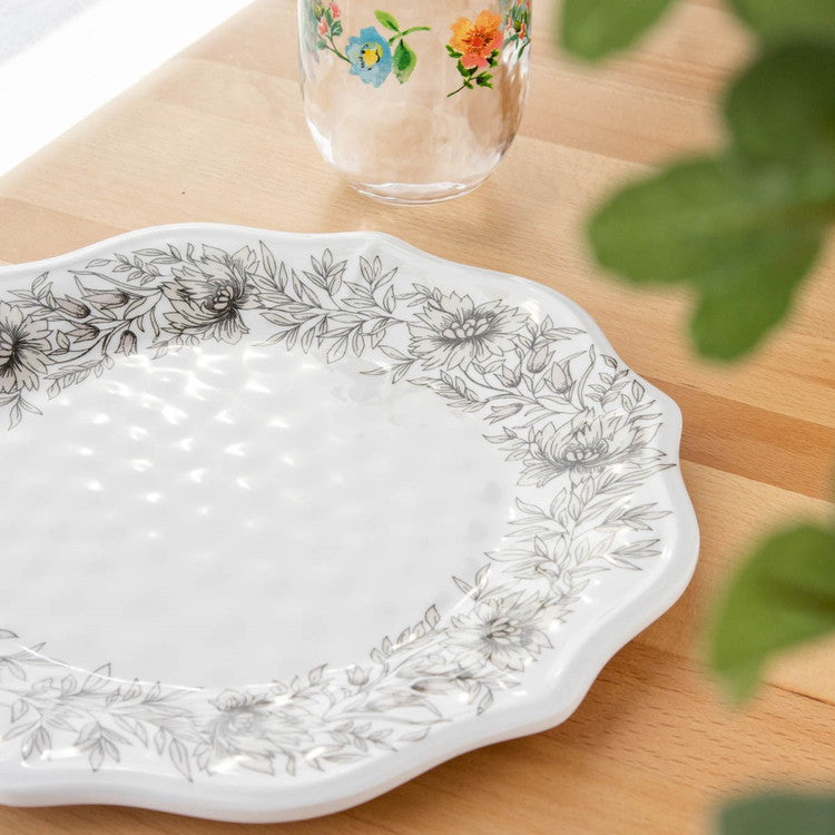 ファームハウスボタニカル ディナープレート 29cm ターホン TarHong メラミン食器 29cm 割れにくい おしゃれ 食洗機対応 プレート お皿 ワンプレート 大皿 可愛い 電子レンジ不可 食洗機対応(代引不可)