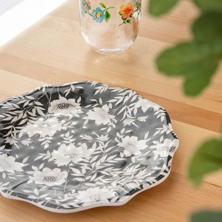 ファームハウスボタニカル サラダプレート 22cm ターホン TarHong メラミン食器 23cm 割れにくい おしゃれ 食洗機対応 プレート お皿 ワンプレート 可愛い 電子レンジ不可 食洗機対応(代引不可)