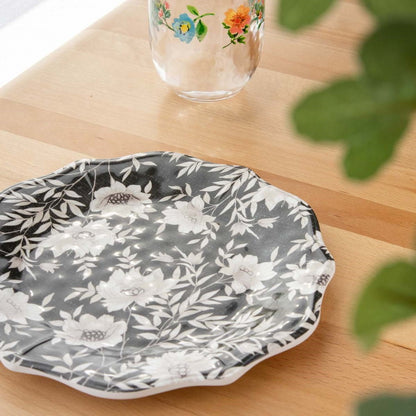 ファームハウスボタニカル サラダプレート 22cm ターホン TarHong メラミン食器 23cm 割れにくい おしゃれ 食洗機対応 プレート お皿 ワンプレート 可愛い 電子レンジ不可 食洗機対応(代引不可)